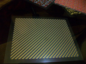 Chocotransfers- rayas amarillas