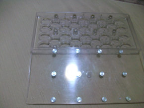 Moldes policarbonato, redondos