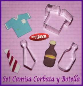 Camisa Corbata y Botella