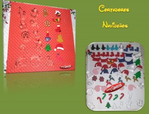 Cortadores navidad pequeños