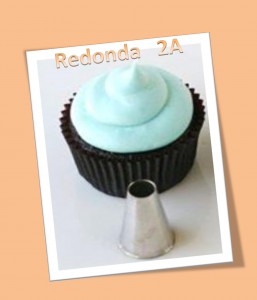 Imagen cupcake boquilla redonda